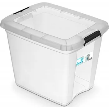 Úložný box Průhledný box s víkem