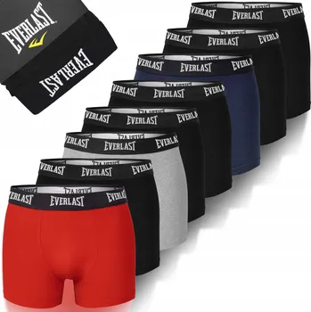 Boxerky Everlast Pánské boxerky bavlněné BM401 8 kusů Velikost L