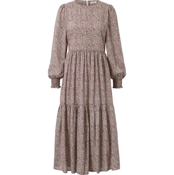 Dámské oblečení 657992 - Tchibo - Květované midi šaty - pro ženy - vel. 34 - barva: vícebarevná/květovaný