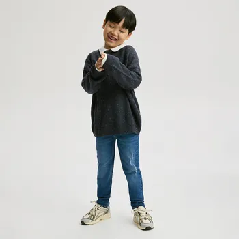 Chlapecké džíny Reserved - Džíny slim s dírami - modrá - 513CJ-55J - 513CJ-55J-134