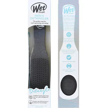 kartáč na vlasy Wet Brush Men's Detangler - Black Leather