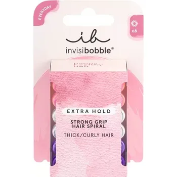 Invisibobble EXTRA HOLD Twirl Boss 6pc