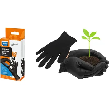 Pracovní rukavice Rukavice na jedno použití Ravi vel. M nitrilové 10 ks