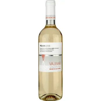 Víno Vinařství Vajbar, Pálava, výběr z hroznů, 2024, 13,0%, 0,75 l, (holá láhev)