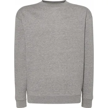 Pánská mikina Teplá pánská Tepláková mikina JHK SWRA-290 bez kapuce šedá GM XXL