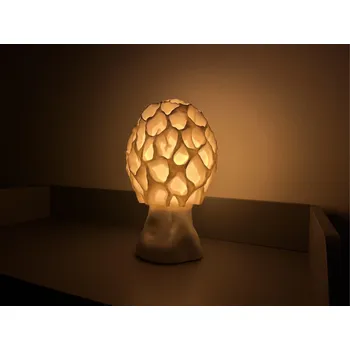 Lampička Potvůrkov Kačenka česká bílá, stolní lampa