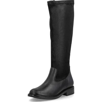 Dámské kozačky Nadměrné elastické kozačky černé Remonte Vario D2W76-00 - 45