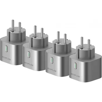 Elektrická zásuvka EcoFlow Chytrá zásuvka - EU verze - balení 4 ks