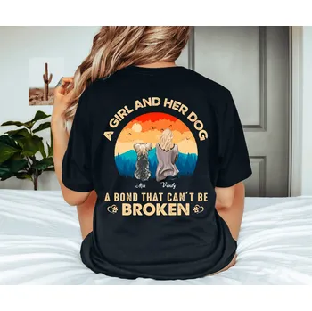 Tričko - Přátelé navždy - Zadní potisk Tričko / Černá / 3XL