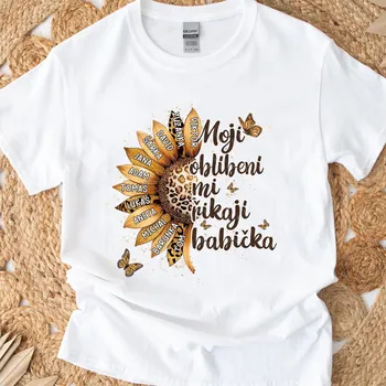 Pánské oblečení Tričko - Moji oblíbení mi říkají babička 2 - až 12 dětí Tričko / Růžová / XL