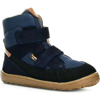 Dívčí zimní obuv Froddo UP G3160252 Dark Blue zimní barefoot boty Velikost boty (EU): 26, Vnitřní délka boty: 168, Vnitřní šířka boty: 67