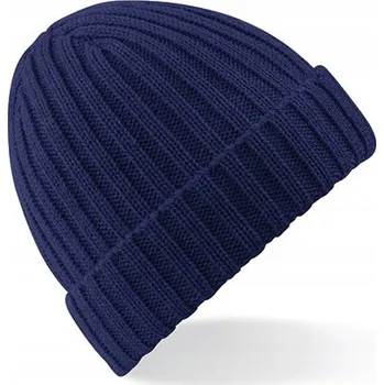 Čepice Beechfield zimní čepice beanie modrá, univerzální velikost