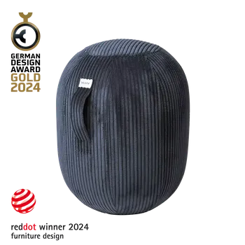 Sedací pytel Dětská balanční stolička VLUV Kapsul Vlip S Navy