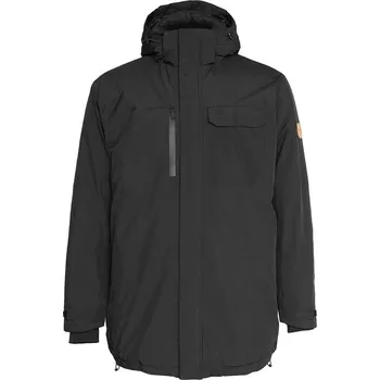 Pánská zimní bunda North 53155 černá s kapucí 5XL - 8XL vodní sloupec 5000 mm NORTH - 7XL