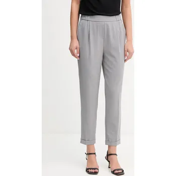 Dámské kalhoty Kalhoty United Colors of Benetton dámské, šedá barva, 4962DF079 90X, vel. S