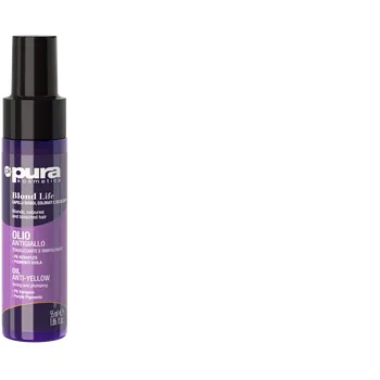 Vlasová regenerace Pura Kosmetica Blond Life Oil Anti-Yellow 55 ml