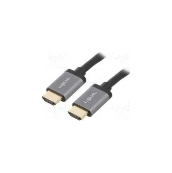 Video kabel Cable HDCP,HDMI 2.0 HDMI plug,both sides 2m black