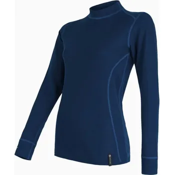Dámské termoprádlo Dámské funkční triko SENSOR Double face modré Barva: Modrá, Velikost: L