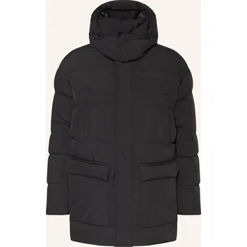 Pánská bunda Herno Pánská Péřová Parka S Odnímatelnou Kapucí, černá, 48