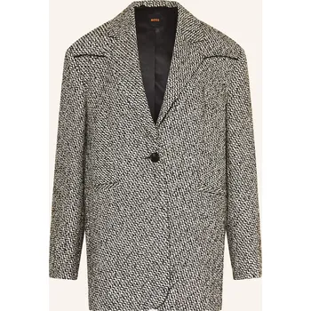 Dámské sako Boss Dámský Dlouhý Blejzr Jasata Z Buklé, černá / bílá, 38