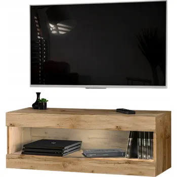 Komoda Závěsná skříňka pod TV TIVOLI RTV2 Dub Wotan/Dub Wotan