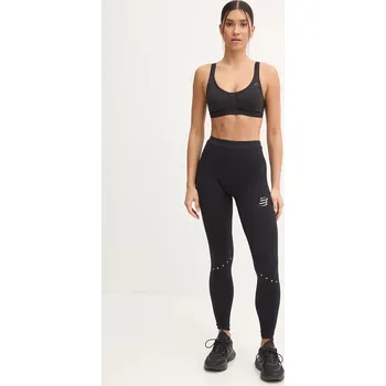 Dámské legíny Běžecké legíny Compressport Winter Running černá barva, ATIW3259 99X, vel. M