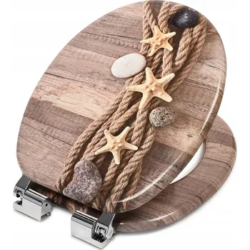 WC sedátko WC sedátko MDF s pomalým zavíráním, vzor F177