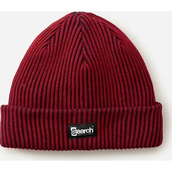 Čepice RIP CURL kulich - Search Chunky Reg Beanie Black/Red (4019)