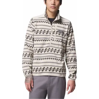 Pánská mikina Columbia Sweater Weather Printed Half Zip II M 2097741280 - dark stone/knitknot XL