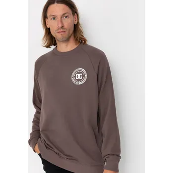 Pánská mikina DC Corpo Raglan (plum truffle) M, hnědá