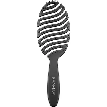 kartáč na vlasy Framar Flex Brush Detangling Brush Black