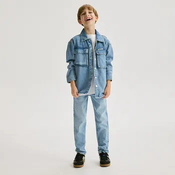 Chlapecké džíny Reserved - Klasické džíny běžného střihu - modrá - 507CJ-50J - 507CJ-50J-164