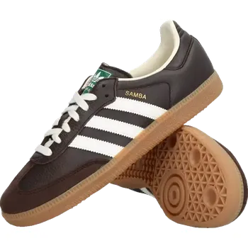 Pánská obuv Pánská lifestylová obuv Adidas Samba OG hnědá3
