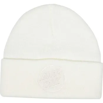 Oblečení a móda SANTA CRUZ kulich - Tonal Opus Dot Beanie Unbleached Cotton (UNBLEACHED COTTON)