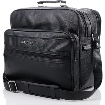 Bag Street kabelka přes rameno eko kůže černá