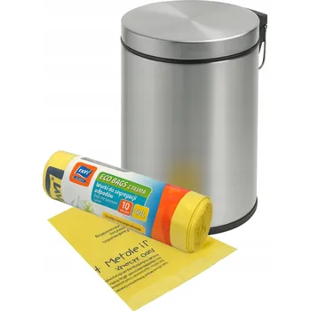 Pytle na odpadky Pytle na tříděný odpad – plast Ravi 60 l, 10 ks