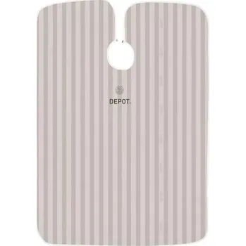 Příslušenství k barvení vlasů Depot 757 Warm Grey Striped Cutting Cape