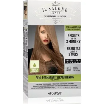 Vlasová regenerace IL SALONE MILANO Semi Pernament Straightening Treatment 195 ml