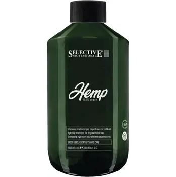 Šampon SELECTIVE PROFESSIONAL Hemp 100% Vegan Shampoo 1000 ml