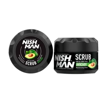 Pleťový peeling Nishman Face & Skin Scrub Avocado 300 ml