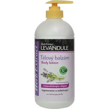 Tělový krém VIVACO Tělový balzám s levandulovým olejem HERB EXTRACT 500 ml