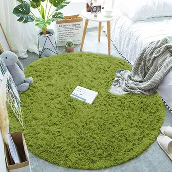 Koberec Koberec kulatý Shaggy Strado 140x140 GreenGrass (Zelená), STRADO, DNDRS1401