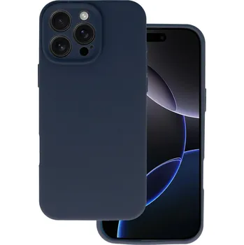 Pouzdro na mobilní telefon Zadní kryt Silicone Lite pro iPhone 16 Pro navy