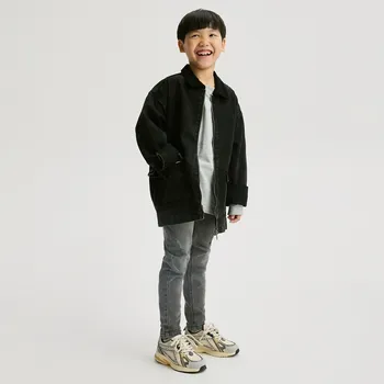 Reserved - Džíny slim s dírami - šedá - 513CJ-90J - 513CJ-90J-152