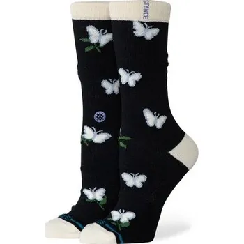 Pánská móda STANCE ponožky - Meadows Crew Blk (BLK) velikost: S