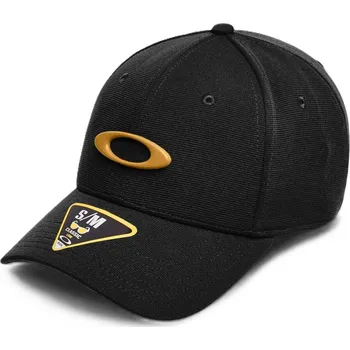 Kšiltovka Oakley kšiltovka Tincan Cap Blackout / Pure Gold | Černá | Velikost L/XL