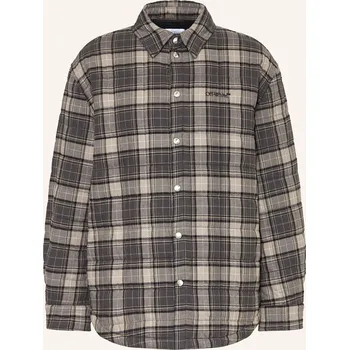 Pánská košile Off-White Pánská Prošívaná Bunda, šedá / černá, 52