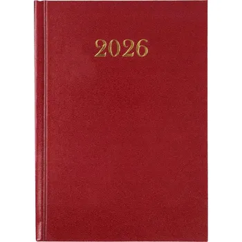 Diář Knižkový kalendář pro podnikatele 2026 B6 Artsezon červený