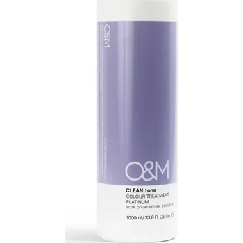 Barva na vlasy O&M CLEAN.tone Platinum Color Treatment 1000ml