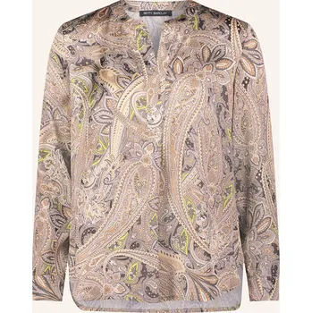 Betty Barclay Dámská Halenka Ze Saténu, šedá / béžová, 42